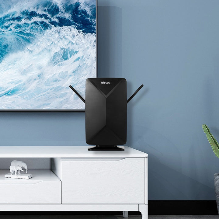 Actieve antenne, voor binnen, voor buiten, DVB-T2, 4K-terrestrische tv, Vayox