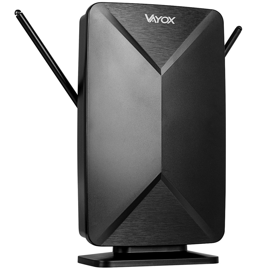 Actieve antenne, voor binnen, voor buiten, DVB-T2, 4K-terrestrische tv, Vayox
