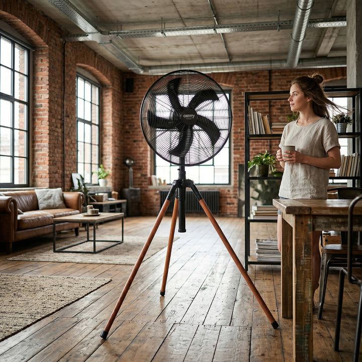 Ventilator op statief Loft 40 cm / 16”, hoogte 119-132 cm, CR 7329, Camry