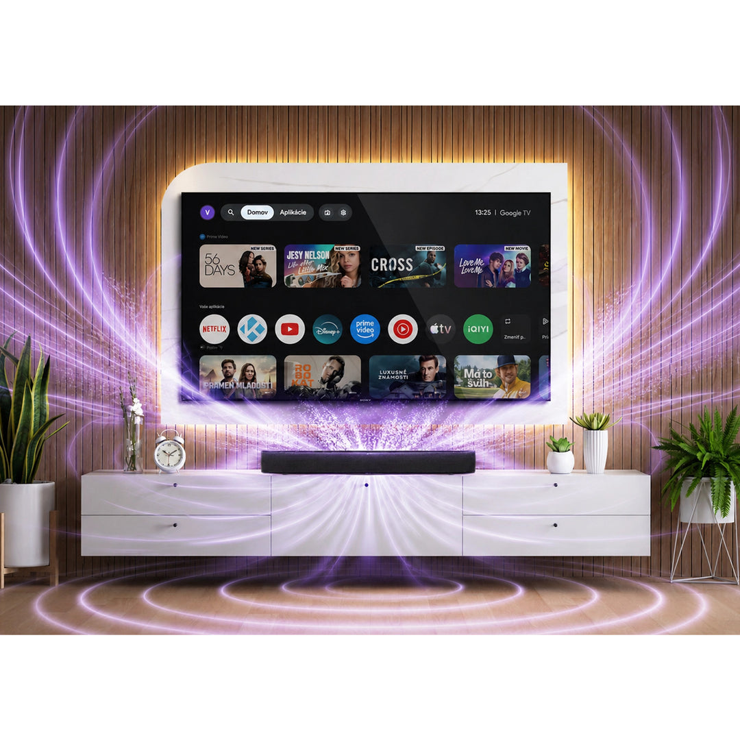 MECOOL KS3 UHD OTT-soundbar + subwoofer + 2 luidsprekers
