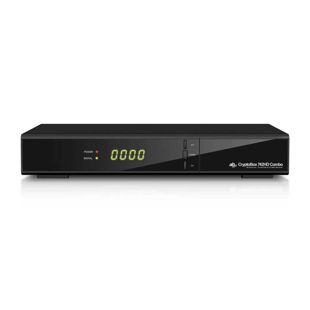 AB CryptoBox 742HD Combo DVB-T2/S2/C Full HD-ontvanger