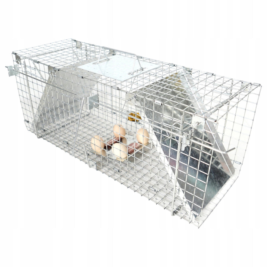 Levendvangstval, val voor marter, ratten, muizen, nertsen, wezels, Viano P1, 2 stuks