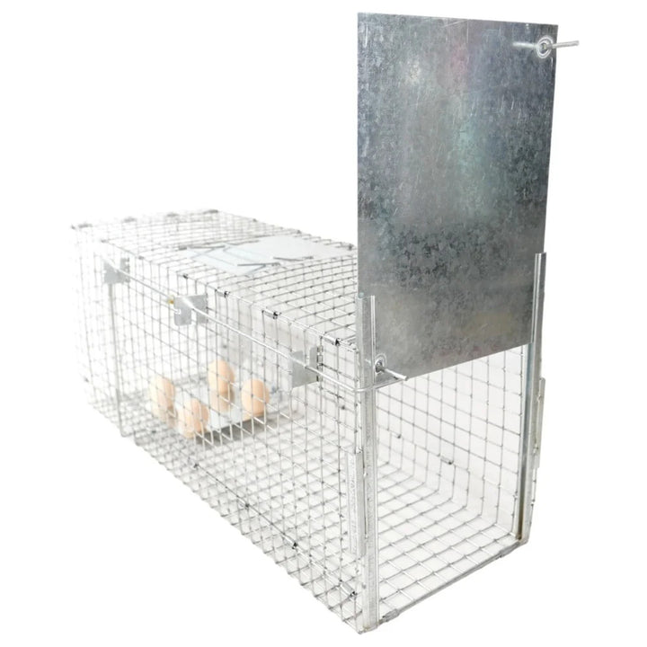 Levendvangstval, val voor marterdieren, ratten, muizen, nertsen, wezels, Viano P2, 2 stuks