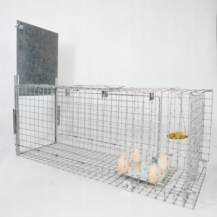 Levendvangstval, val voor marterdieren, ratten, muizen, nertsen, wezels, Viano P2, 2 stuks