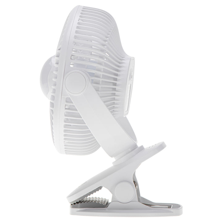 5"/12,7 cm accuventilator met clip - USB / LED, AD 7335, Adler