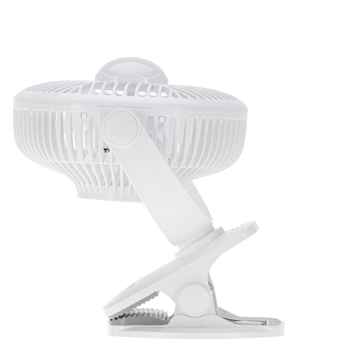 5"/12,7 cm accuventilator met clip - USB / LED, AD 7335, Adler