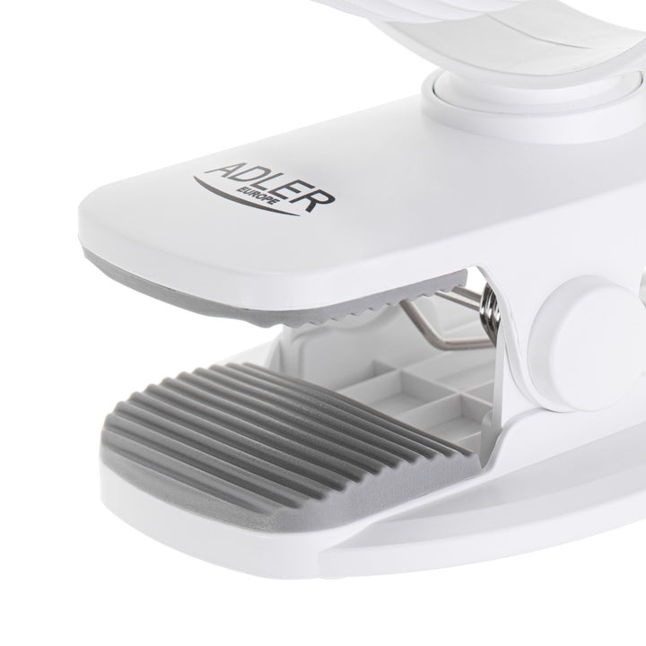 5"/12,7 cm accuventilator met clip - USB / LED, AD 7335, Adler