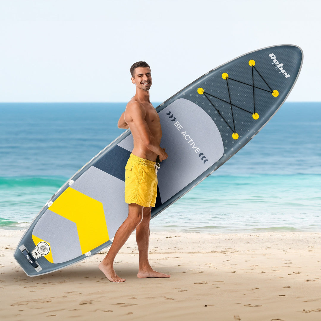 REBEL ACTIVE opblaasbaar SUP-board 350 x 81 x 15 cm, set