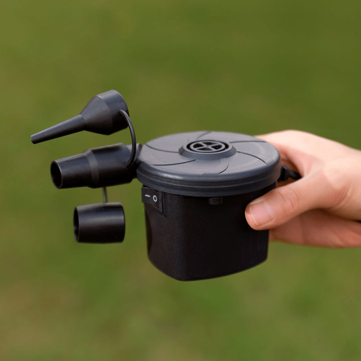Elektrische pomp voor matrassen en zwembaden, 12 V, 230 V, Teesa