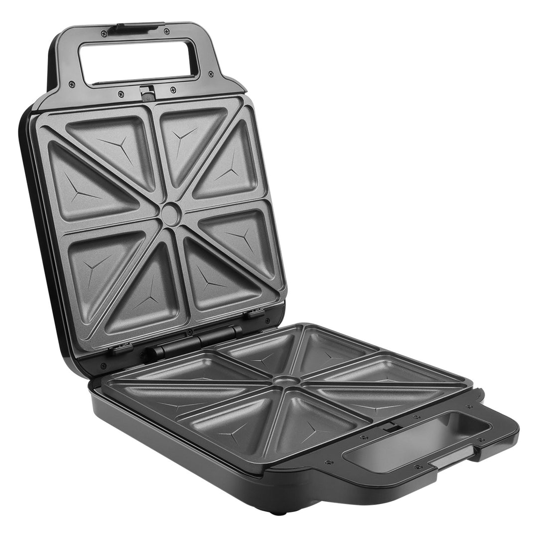 Concept-tosti-ijzer, drie verwisselbare platen, vermogen 1200 W, antiaanbaklaag, indicatielampje, SV3080