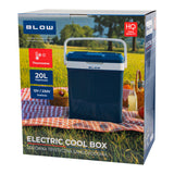 Blow-koelbox voor in de auto, inhoud 20 l, koel- en verwarmingsfunctie, thermostaat, draaggreep, 44-315#