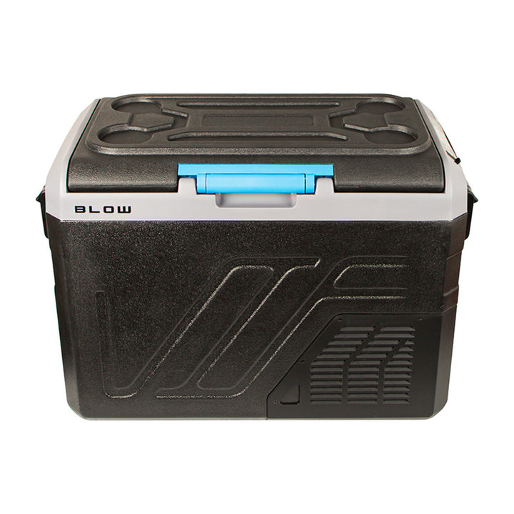 Blow compressorkoelbox voor in de auto, inhoud 35 l, touchscreenbediening, 12 V, 24 V en 230 V, USB-C-aansluiting, 44-208#