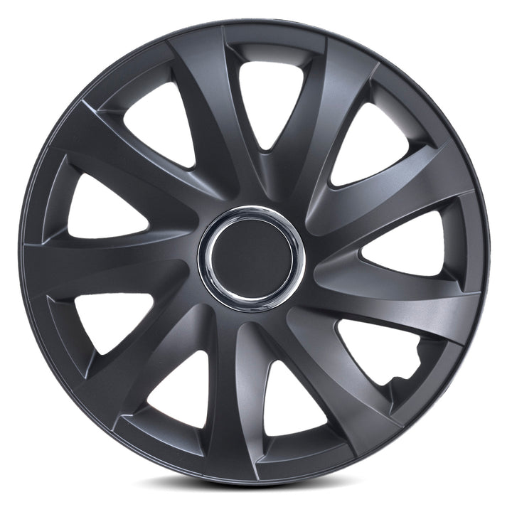 Universele autowielkap 14'' NRM DRIFT matzwart, 1 stuk