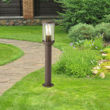 Rabalux Budapest staande tuinlamp, IP44, kleur bruin, E27-fitting, max. 40 W, 8889, 2 stuks