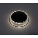 Trillo LED-zonnelamp 0,3 W, schemersensor, transparant, IP65, K 4000, 77175, 4 stuks