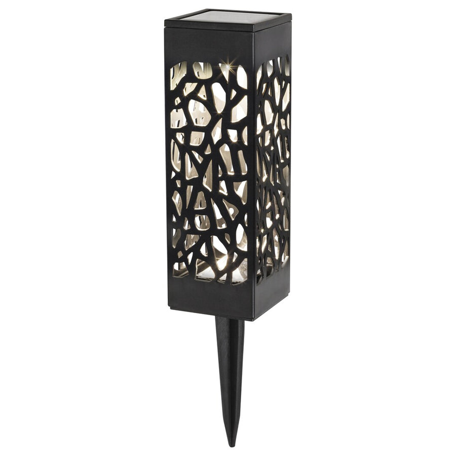 Mora-zonnelamp, 2 lm, beschermingsklasse IP23, kleur zwart, LED 0,16 W, 8949, 2 stuks