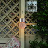 Rabalux Yola-zonnelamp, 1 lm, IP44, kleur satijnchroom, LED 0,06 W, 7850, 2 stuks