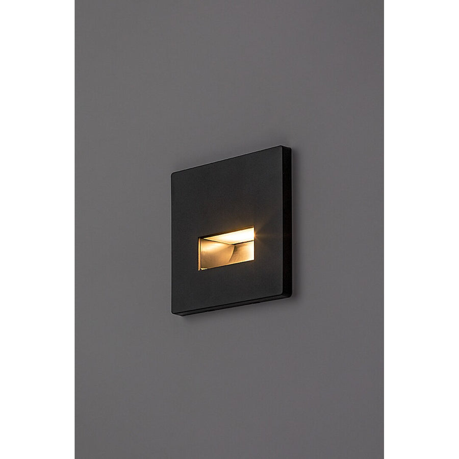 Lunca LED-lamp 1 W, IP20, zwart, instelbare lichtkleur 3000, 4500, 6500 K, 77195, 2 stuks