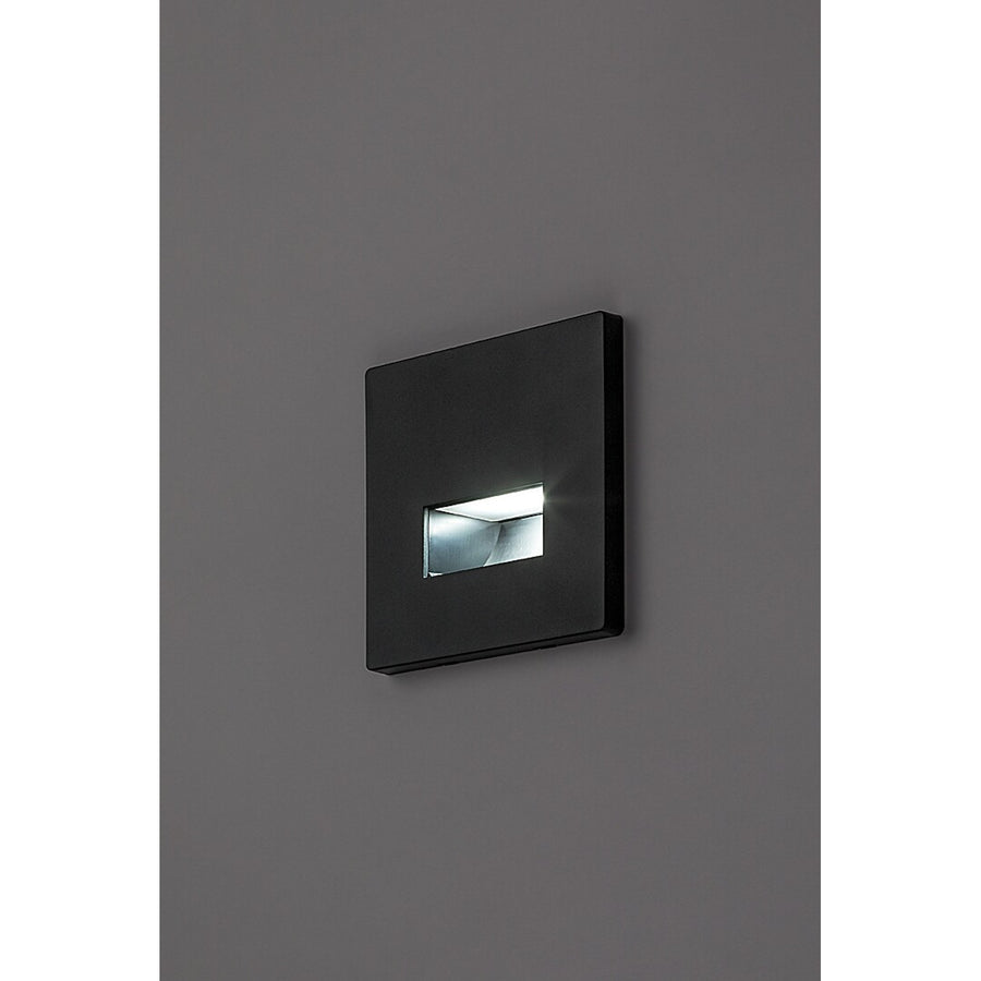 Lunca LED-lamp 1 W, IP20, zwart, instelbare lichtkleur 3000, 4500, 6500 K, 77195, 2 stuks