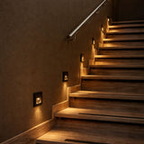 Lunca LED-lamp 1 W, IP20, zwart, instelbare lichtkleur 3000, 4500, 6500 K, 77195, 2 stuks