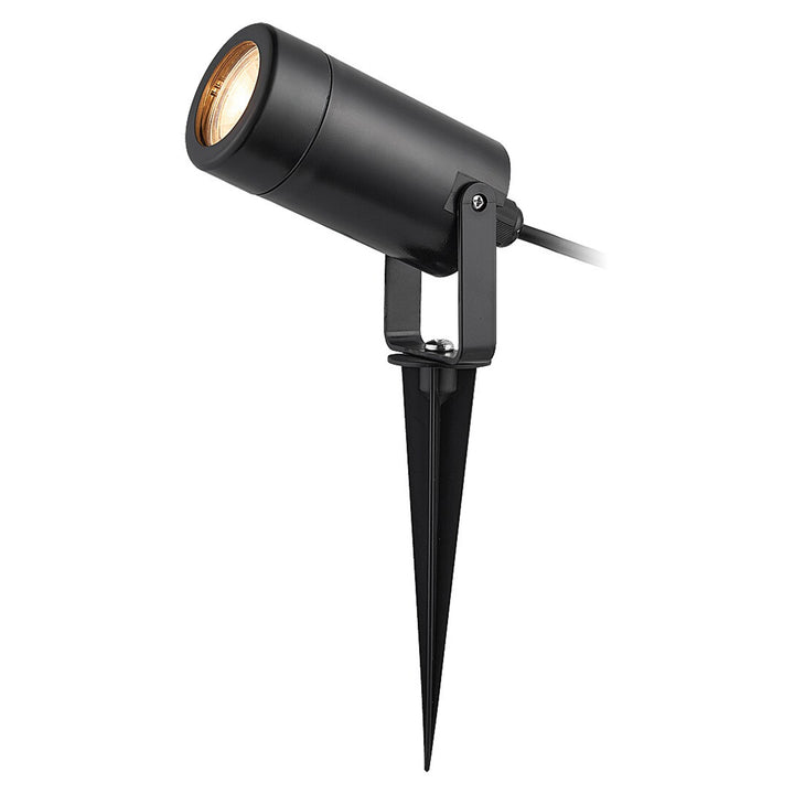 Rabalux Krobia grondlamp, IP65, kleur: zwart, GU10-fitting, max. 4 W, 7814, 4 stuks