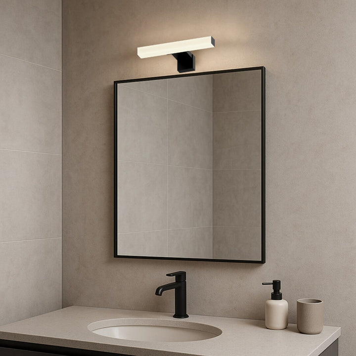 Rabalux Oliro LED-badkamerlamp 4 W, zwart, IP44, 4000 K, 75050