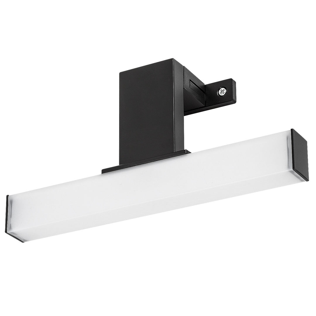 Rabalux Oliro LED-badkamerlamp 4 W, zwart, IP44, 4000 K, 75050