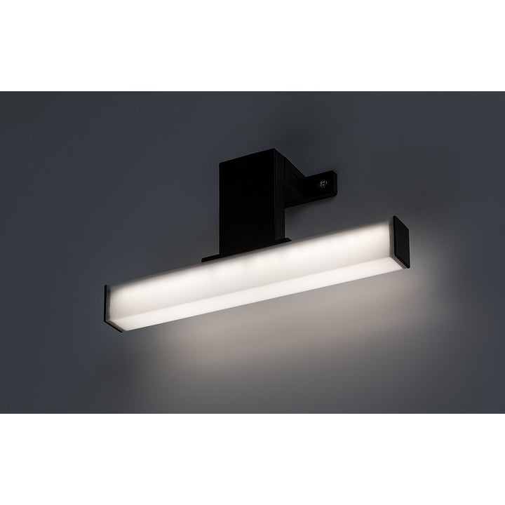Rabalux Oliro LED-badkamerlamp 4 W, zwart, IP44, 4000 K, 75050