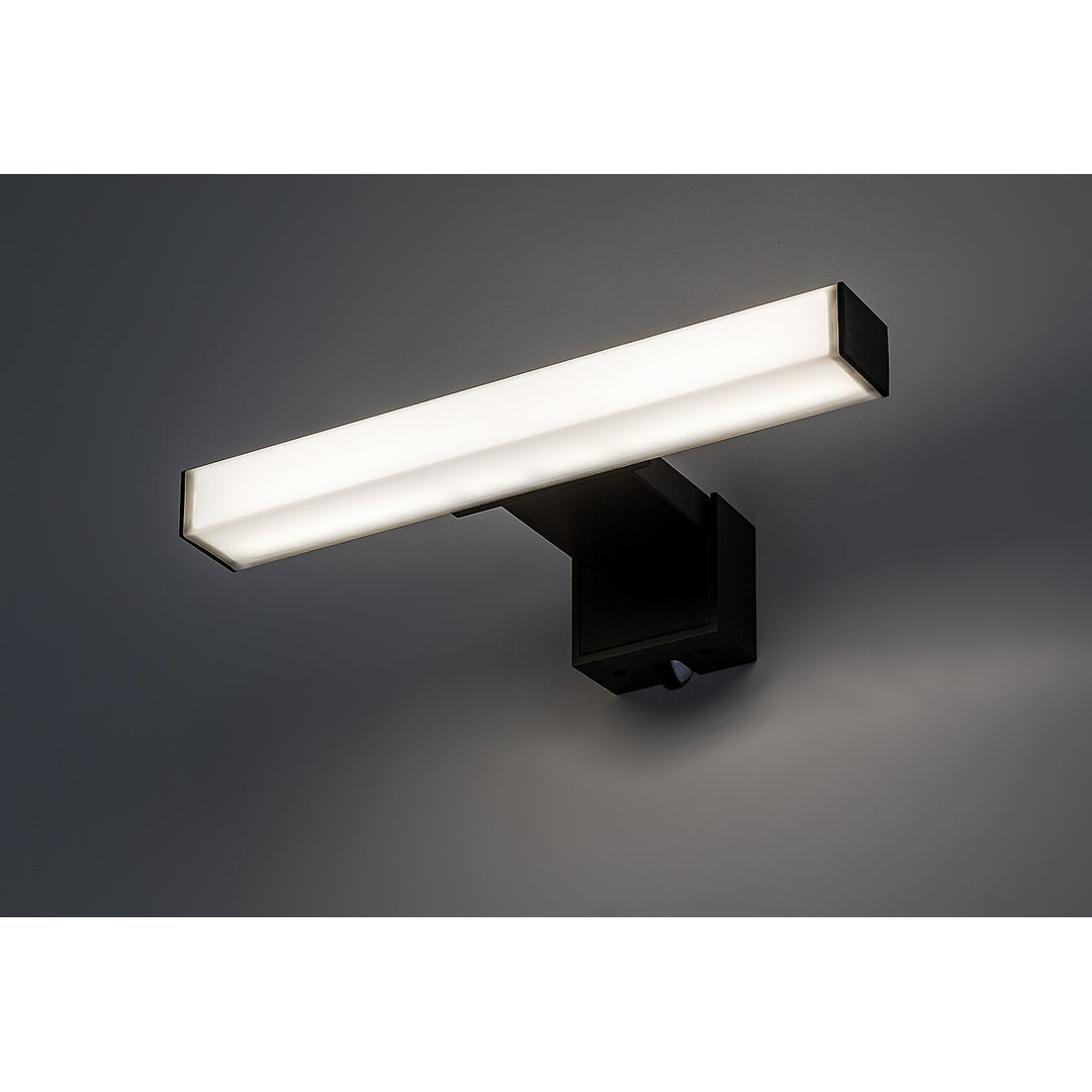 Rabalux Oliro LED-badkamerlamp 4 W, zwart, IP44, 4000 K, 75050