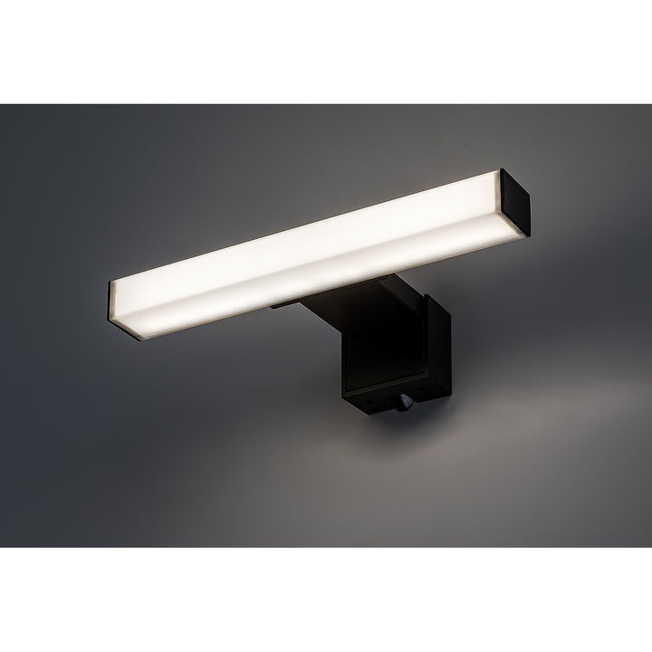 Rabalux Oliro LED-badkamerlamp 4 W, zwart, IP44, 4000 K, 75050