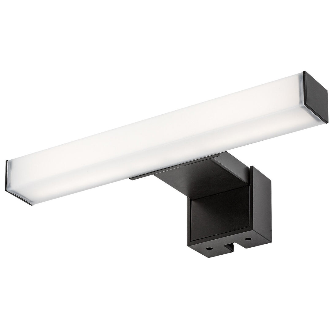 Rabalux Oliro LED-badkamerlamp 4 W, zwart, IP44, 4000 K, 75050