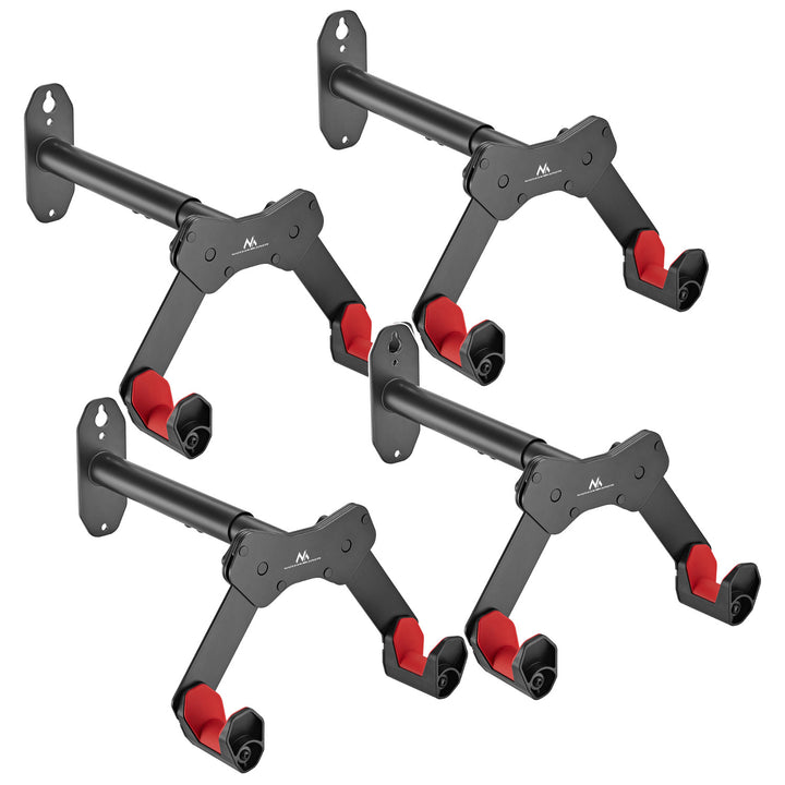 Maclean wandfietsstandaard, max. 25 kg, MC-457, 4 stuks