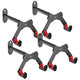 Maclean wandfietsstandaard, max. 25 kg, MC-457, 4 stuks