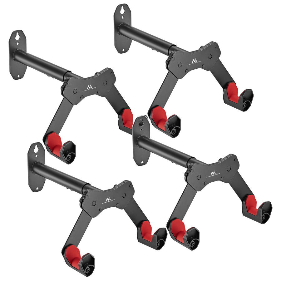 Maclean wandfietsstandaard, max. 25 kg, MC-457, 4 stuks