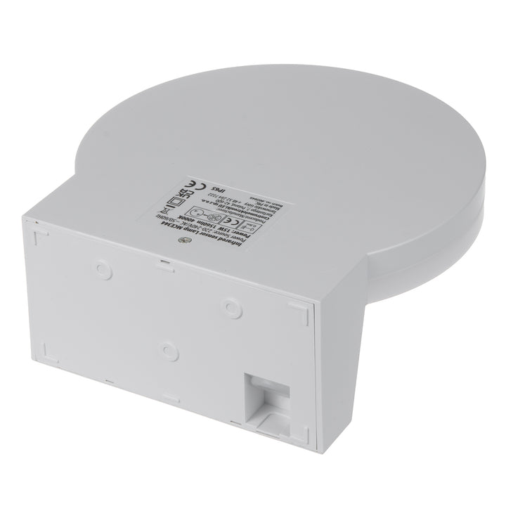 Maclean LED-lamp met bewegingssensor, PIR-bewegingssensor, kleur: wit, 15 W, IP65, 1560 lm, neutraal wit (4000 K) MCE344 W, 2 stuks