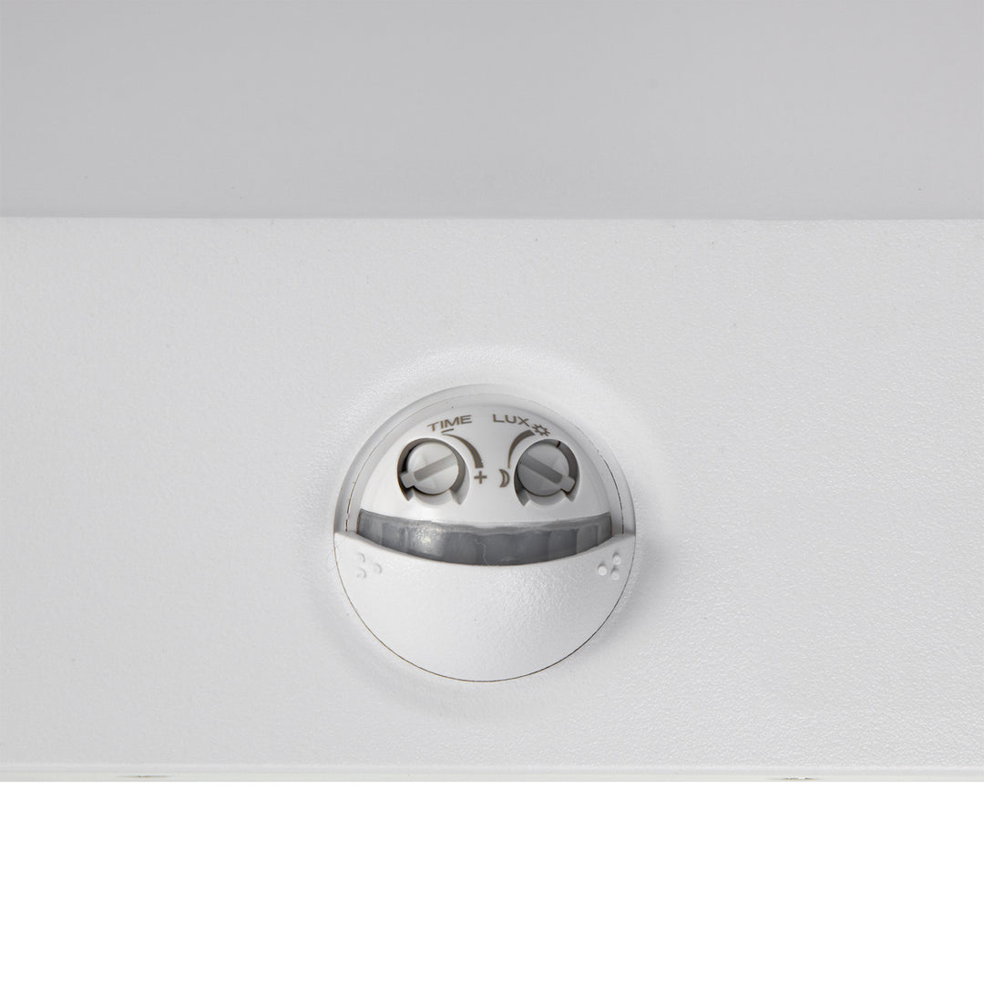 Maclean LED-lamp met bewegingssensor, PIR-bewegingssensor, kleur: wit, 15 W, IP65, 1560 lm, neutraal wit (4000 K) MCE344 W, 2 stuks