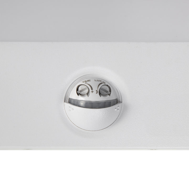 Maclean LED-lamp met bewegingssensor, PIR-bewegingssensor, kleur: wit, 15 W, IP65, 1560 lm, neutraal wit (4000 K) MCE344 W, 2 stuks