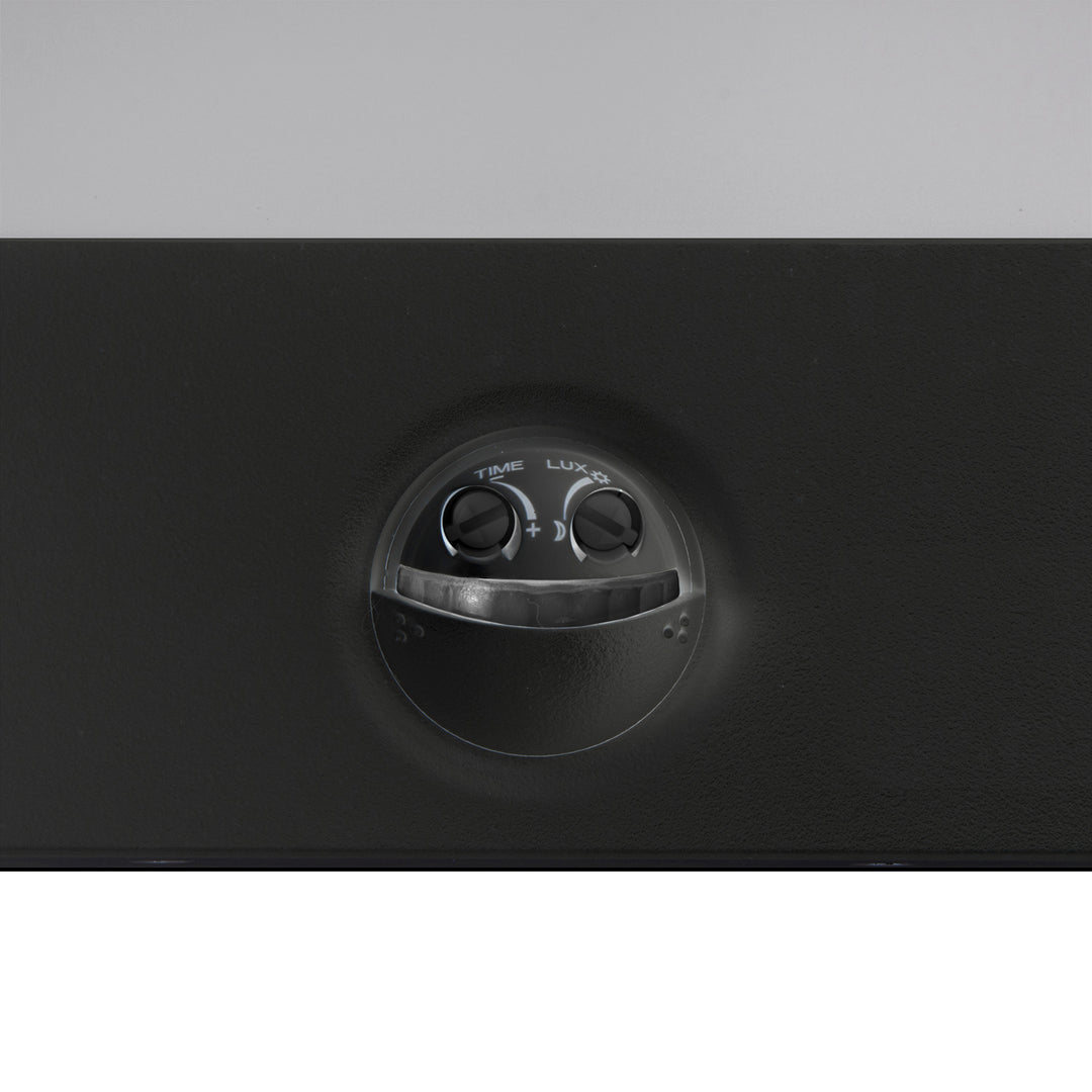 Maclean LED-lamp met bewegingssensor, PIR-bewegingssensor, kleur: zwart, 15 W, IP65, 1560 lm, neutraal wit (4000 K) MCE344 B, 2 stuks