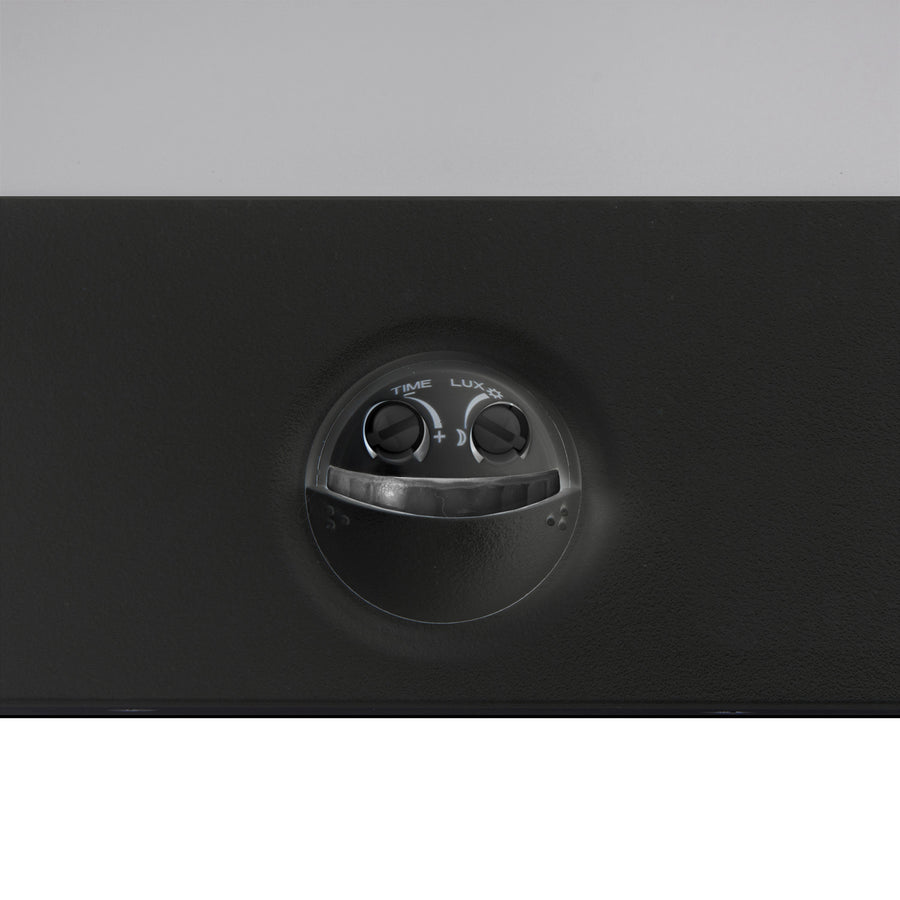Maclean LED-lamp met bewegingssensor, PIR-bewegingssensor, kleur: zwart, 15 W, IP65, 1560 lm, neutraal wit (4000 K) MCE344 B, 2 stuks