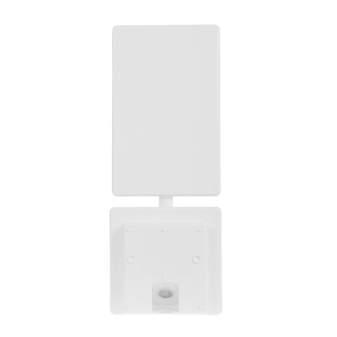 Maclean LED-lamp met bewegingssensor, PIR-bewegingssensor, kleur: wit, 10 W, IP65, 800 lm, neutraal wit (4000 K) MCE516 W, 2 stuks
