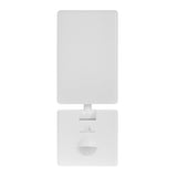 Maclean LED-lamp met bewegingssensor, PIR-bewegingssensor, kleur: wit, 10 W, IP65, 800 lm, neutraal wit (4000 K) MCE516 W, 2 stuks