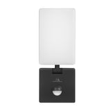 Maclean LED-lamp met bewegingssensor, PIR-bewegingssensor, kleur: zwart, 10 W, IP65, 800 lm, neutraal wit (4000 K) MCE516 B, 2 stuks