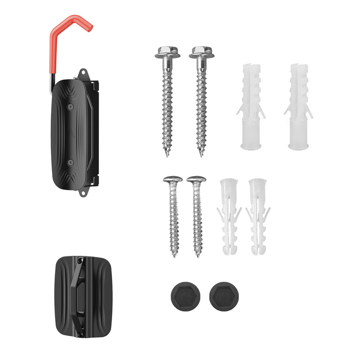 Maclean wandfietshouder, max. 30 kg, MC-998, 4 stuks