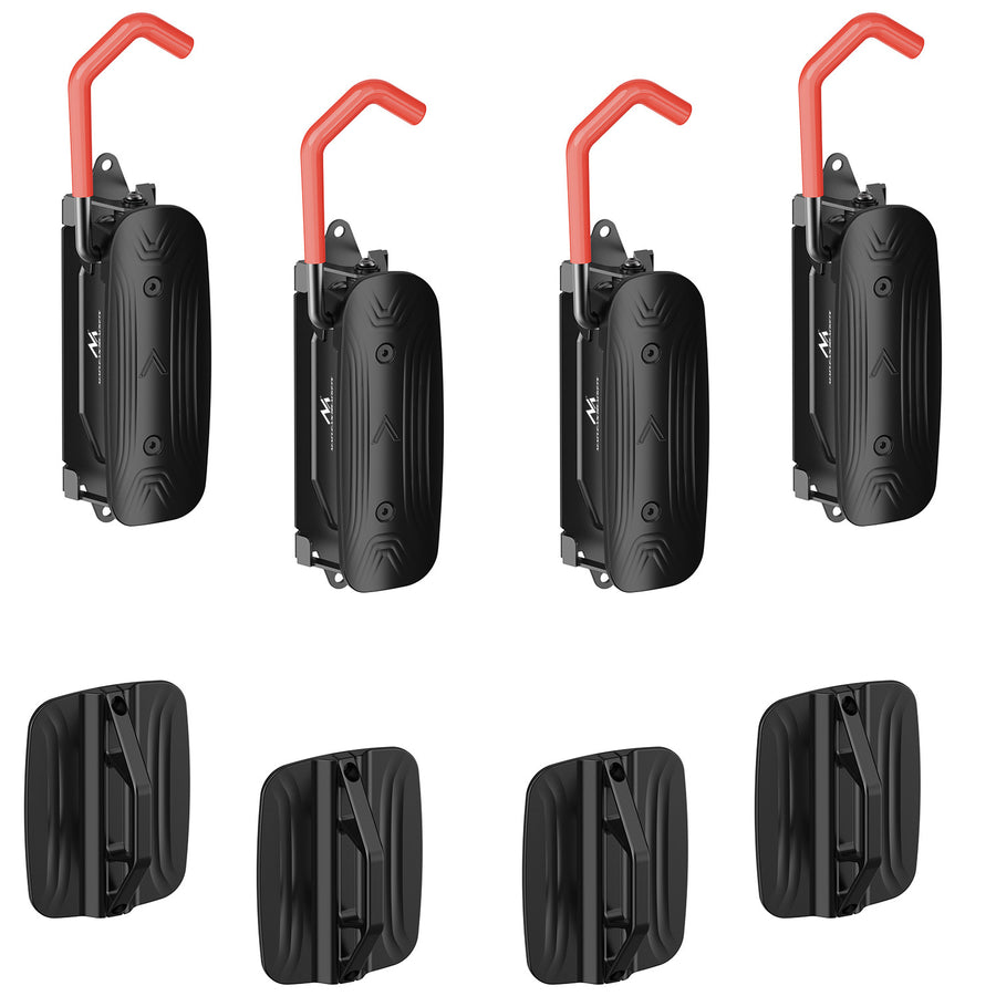Maclean wandfietshouder, max. 30 kg, MC-998, 4 stuks