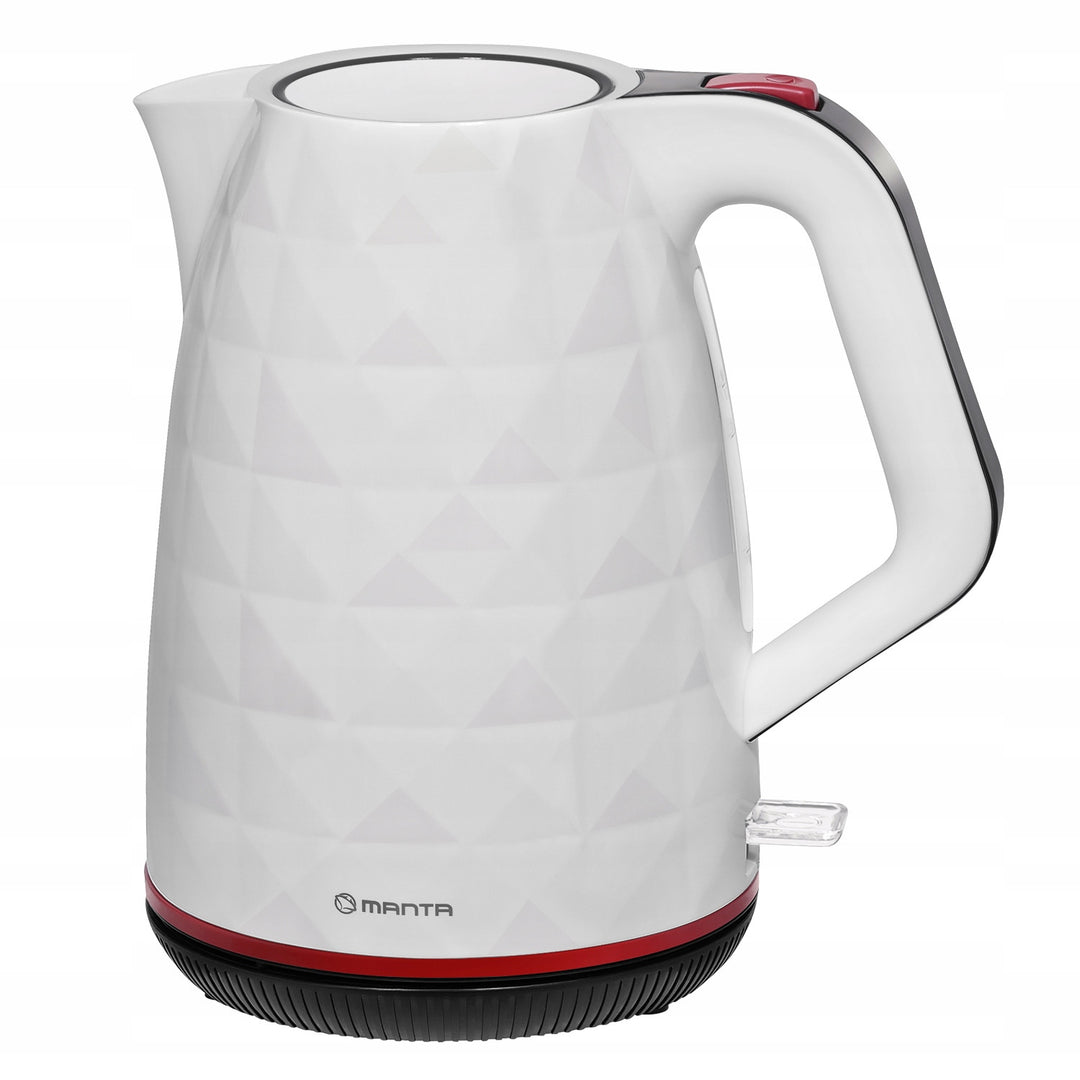 Manta ORISA draadloze waterkoker 1,7 l 2200 W wit