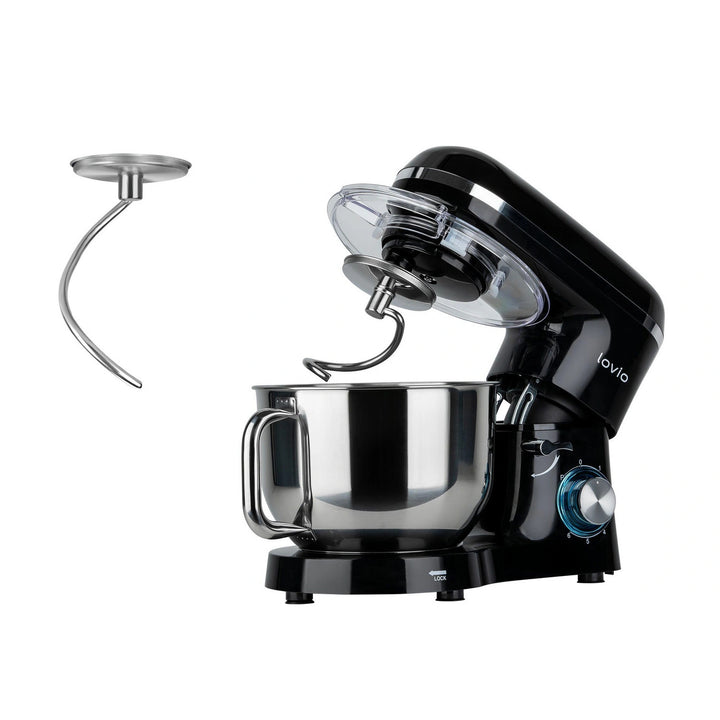 Lovio ChefAssistant planetaire mixer, zwart, LVSTM01BK