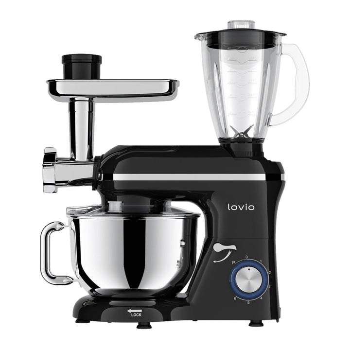 Lovio ChefAssistant Plus planeetmixer, zwart LVSTM02PBK