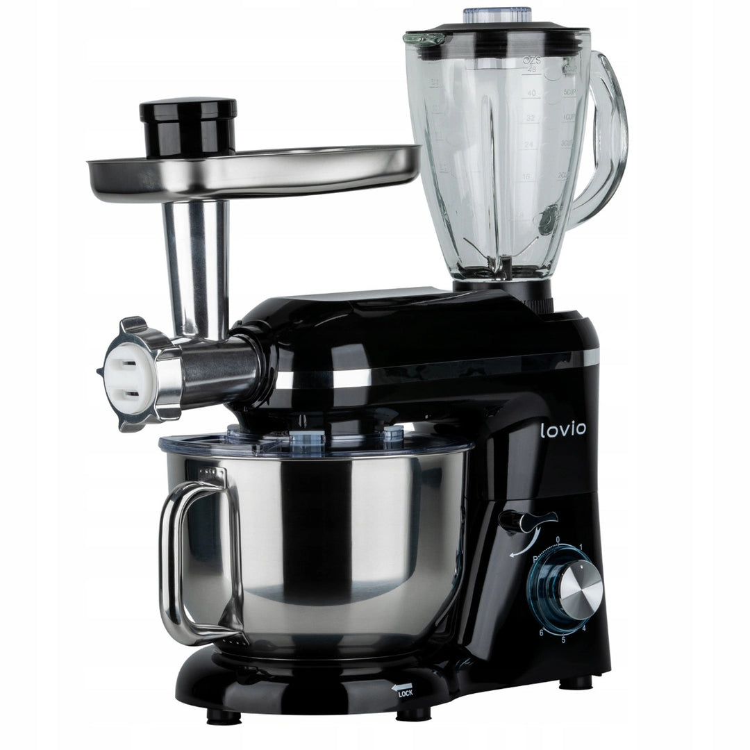 Lovio ChefAssistant Plus planeetmixer, zwart LVSTM02PBK