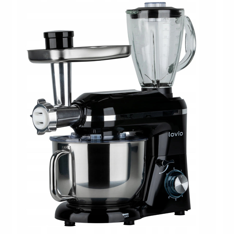 Lovio ChefAssistant Plus planeetmixer, zwart LVSTM02PBK