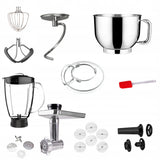 Lovio ChefAssistant Plus planeetmixer, zwart LVSTM02PBK